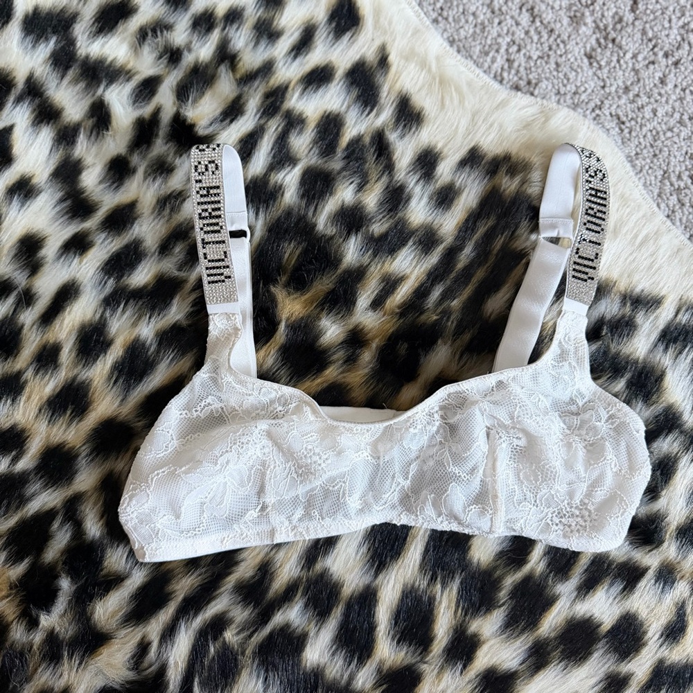 Victoria’s Secret White Lace Bralette